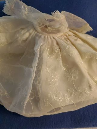 Vintage Cosmopolitan Ginger Doll Gown With Embroider Fits 8 " Dolls