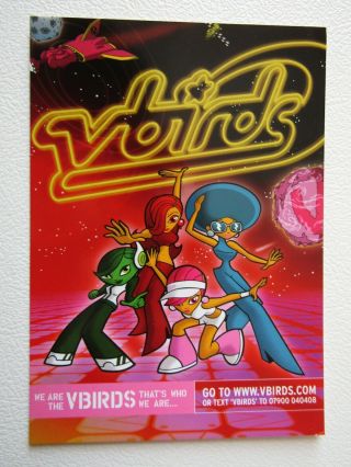 Vbirds 2003 Virtuality Woolworths Boomerang Postcard (e6)