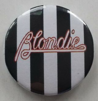 Blondie Button Badge Parallel Lines Album Debbie Harry Post Punk Pop Wave