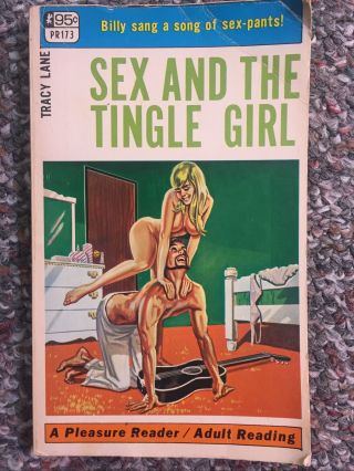 1968 Sex And The Tingle Girl Pleasure Reader Adult Reading Sleaze Paperback