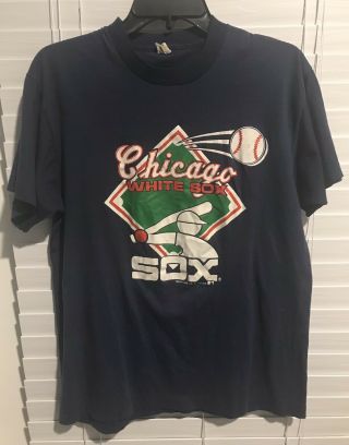 Vintage 1988 Chicago White Sox Shirt (xl; See Measurements In Description)