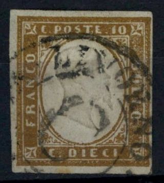 Sardinia 1855 - 1863,  10c Brown E37537