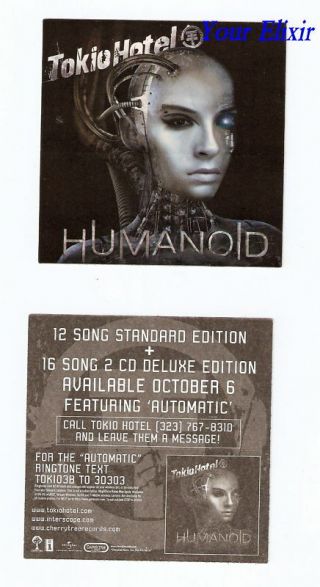 Tokio Hotel Humanoid Face Robot Board Amp Case Sticker