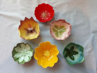 6 Mustardseed & Moonshine Flower Bowls/dishes South Africa Neiman Marcus