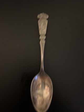 Victorian 1884 Holmes Booth Haydens - Silver Plate Spoon Hummingbird
