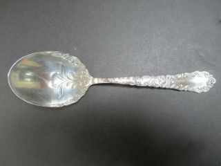 Antique/vintage " Benedict Mfg.  Co.  A1.  " Casserole/serving Spoon (silver Plate)
