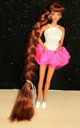 Rare 1995 Midge Jewel Hair Mermaid Doll Very Long Red Hair Barbie Gorgeous