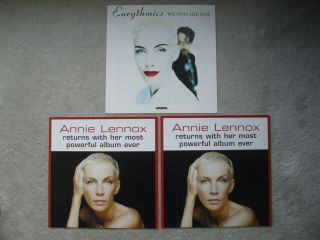 Eurythmics 3 Album Cover Slicks We Too Are One And Annie Lennox Bare