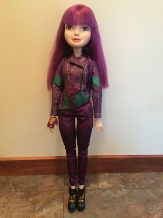 Disney Descendants 2 Isle Of The Lost Mal Doll With Backpack 28 "