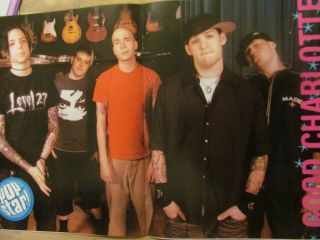 Good Charlotte,  Ashlee Simpson,  Double Two Page Centerfold Poster