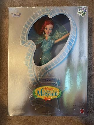Little Mermaid Aqua Fantasy Ariel Film Premier Edition Collectible Barbie 1997