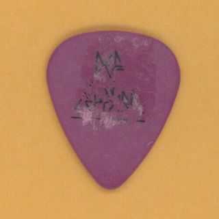 Def Leppard 1999 Euphoria Concert Tour Rick Savage Guitar Pick