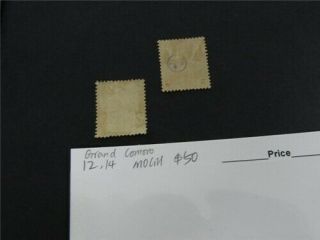 nystamps French Grand Comoro Stamp 12.  14 OG H $50 A30y3058 2