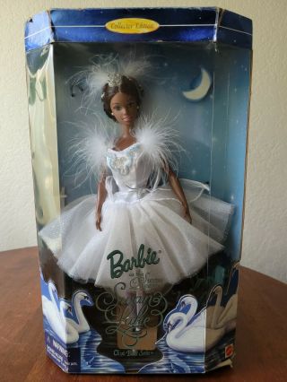 Vintage Barbie As The Swan Queen In Swan Lake Black Doll Mattel