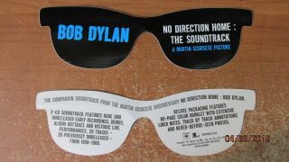 Bob Dylan - No Direction Home Soundtrack Pr Sunglass Stickers,  Set Of 2