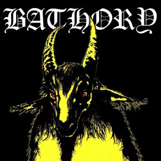 Bathory - Bathory Lp Cover Yellow Goat Decal Vinyl Bumper Sticker