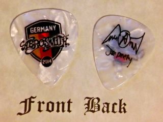 Aerosmith - Joe Perry Band Signature Logo Guitar Pick - (w - A8)
