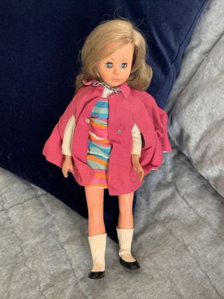 Jenni Italocremona Doll Italy Mod Rare Dress/shoes 1964