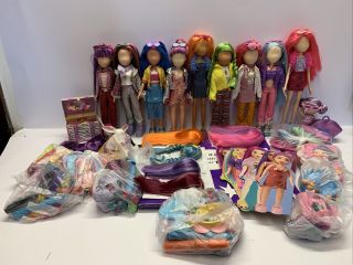 Mattel Whats Her Face Dolls And Loads Of Accessories 2000 - 2001