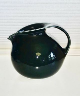 Russel Wright Sterling China Ball Water Pitcher - Ivy Green