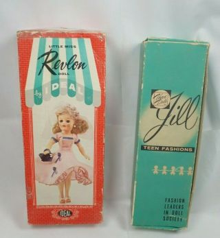 2 Doll Boxes For Little Miss Revlon And Vogue Jill