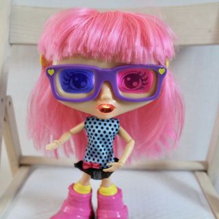 Chatsters Gabby Interactive Doll With Pink Hair Glasses By Spin Master 3