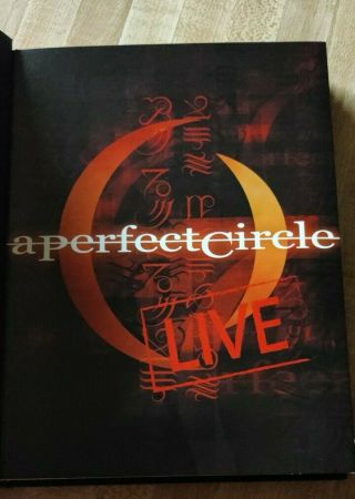 A PERFECT CIRCLE,  [STONE AND ECHO,  2013 LIVE BOX,  5 CD,  1 DVD ] OOP HTF Rare 4