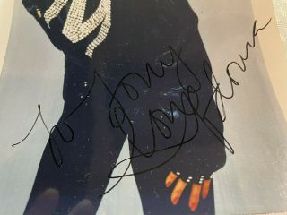 Madonna signed photo / To Tony 2
