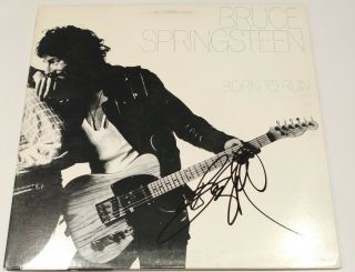 Bruce Springsteen Signed Autographed Music Born To Run Vinyl Album Beckett