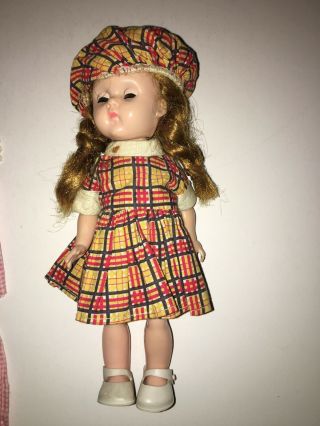 1957 - 1962 Vogue Ginny Doll,  7 1/2 - 8 " Tall,  Hard Plastic