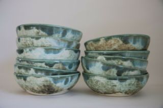 Mccarty Jade Mid Century Studio Pottery Mississippi Mud Bowl Price Per Bowl