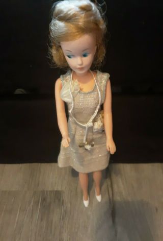 Vintage American Character “tressy” Doll 1960’s With Outfit,  Shoes And Key