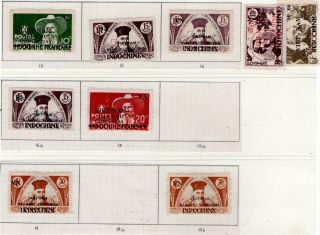 3rd of 3 Indochina Vietnam Lot3 49 Indochine Stamps w/Vietnam Overprint 2