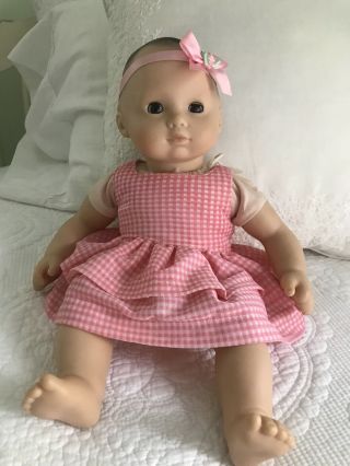 American Girl Bitty Baby Doll Brown Hair And Eyes
