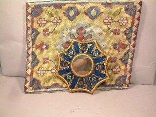 Antique Doll House Rug And Mirror $10 O/b Nr Look
