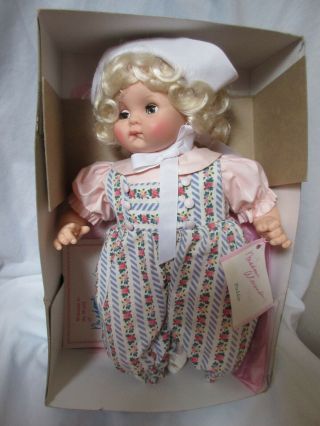 Madame Alexander 15 " Puddin Baby Doll In Htf Outfit Mib