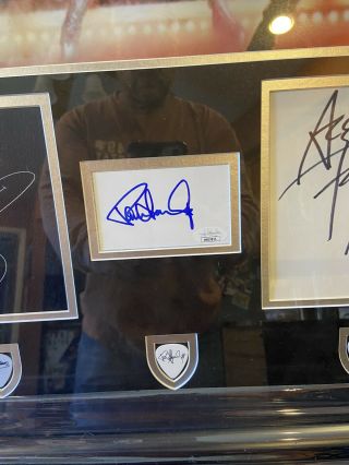 Kiss gene simmons Paul Stanley Ace Frehley signed photo Jsa $450 4