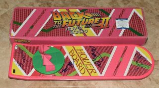 Back To The Future Signed Hoverboard - 4 Cast Members - Michael J Fox - Lloyd - Beckett