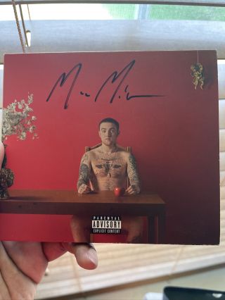 Mac Miller Signed Watching Movies Cd Autographed - 100 Authentic Signature