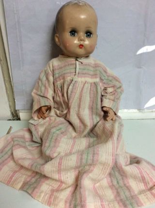 Vintage R&b Baby Doll (arranbee) Composition & Cloth 17 Inches Tall.  1930s