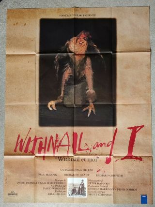 Withnail And I - French Grande Film Poster - Different Artwork