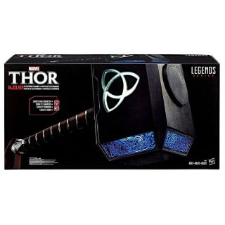 Chris Hemsworth Autographed Hasbro Marvel Legends Avengers Thor 1:1 Hammer 5