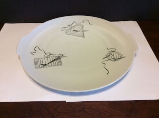 Johann Haviland Papageno Round Cake Plate Platter Bird In Cage