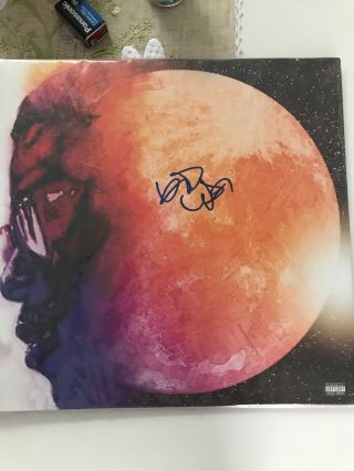 Kid Cudi Signed Vinyl Man On The Moon