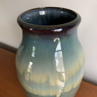 Large 12 1/4” Bill Campbell Pottery Vase - Vintage Ceramic Signed 3