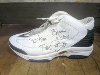 Kevin Garnett Worn And1 Autograph Sneaker Size 15 Shoe Vin Baker