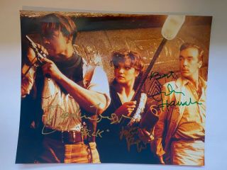 THE MUMMY collector ' s set autograph photos signed by the cast auto 3