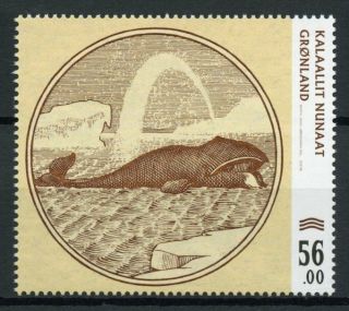 Greenland Marine Animals Stamps 2019 Mnh Old Banknotes Pt Iii Whales 1v Set