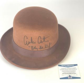 Emilio Estevez Signed Autograph Hat - Young Guns Billy The Kid Beckett Bas 2