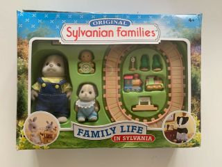 Sylvanian Families Playtime With Father (family Life In Sylvania),  Boxed
